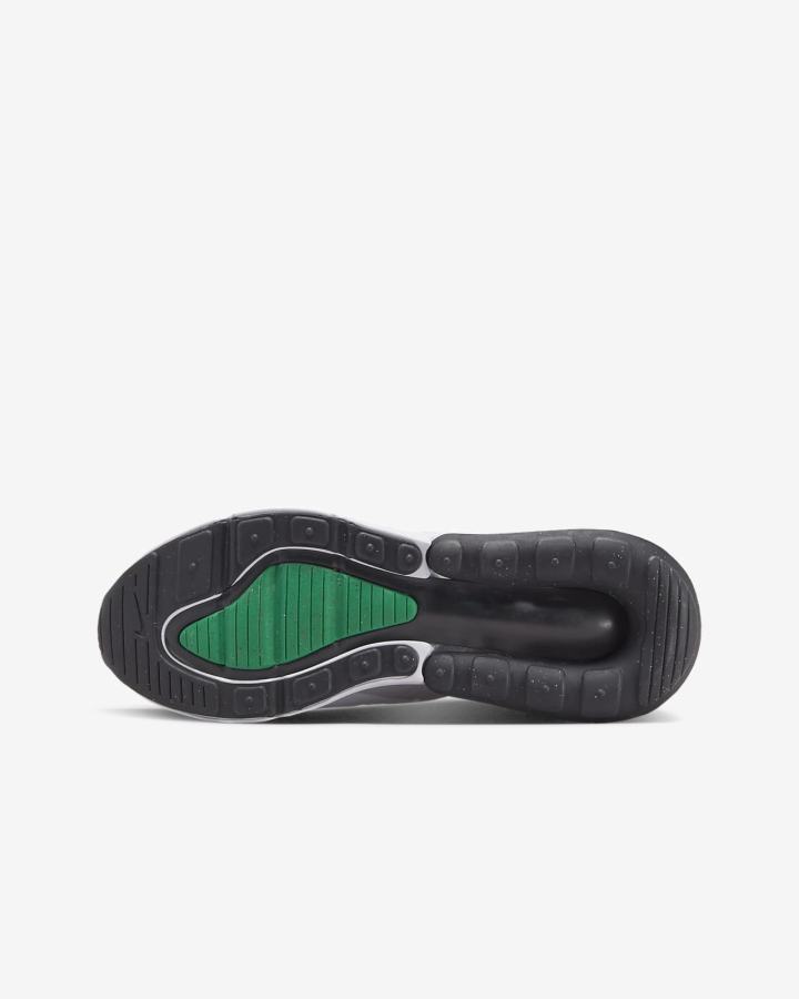 Zapatillas Nike Air Max 270 Kids Niño Blancas Gris Negras | XDPUB-1890