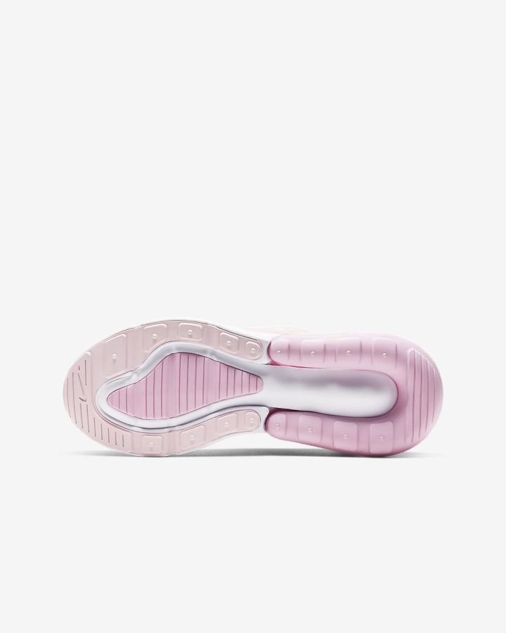 Zapatillas Nike Air Max 270 Kids Niño Rosas Blancas | APTFO-9386