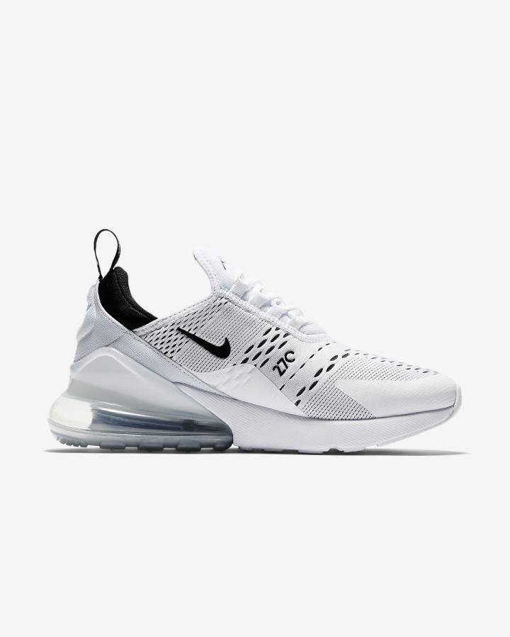 Zapatillas Nike Air Max 270 Mujer Blancas Negras | AXLSC-7018