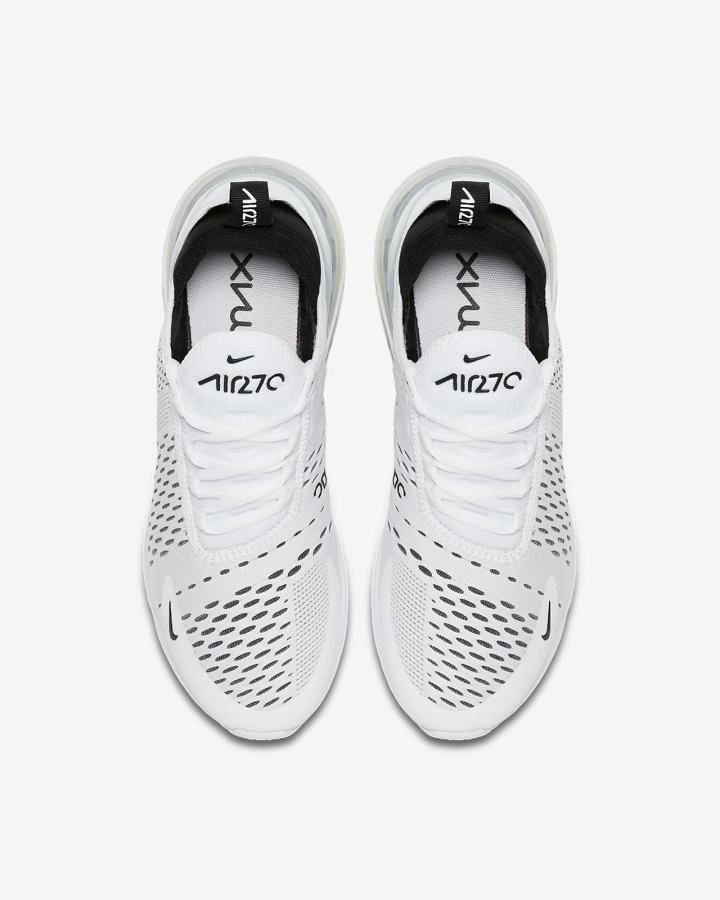 Zapatillas Nike Air Max 270 Mujer Blancas Negras | AXLSC-7018