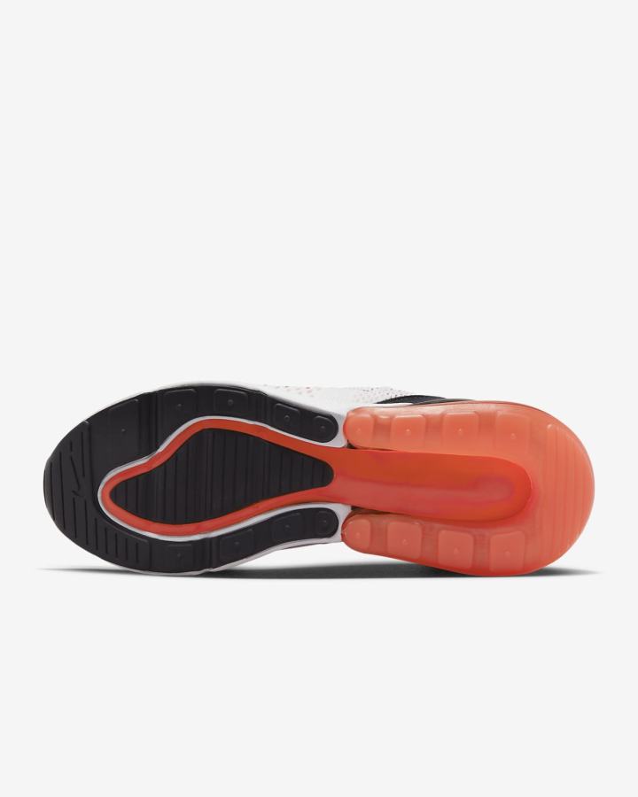 Zapatillas Nike Air Max 270 Mujer Blancas Naranjas Negras | UKRYT-9430