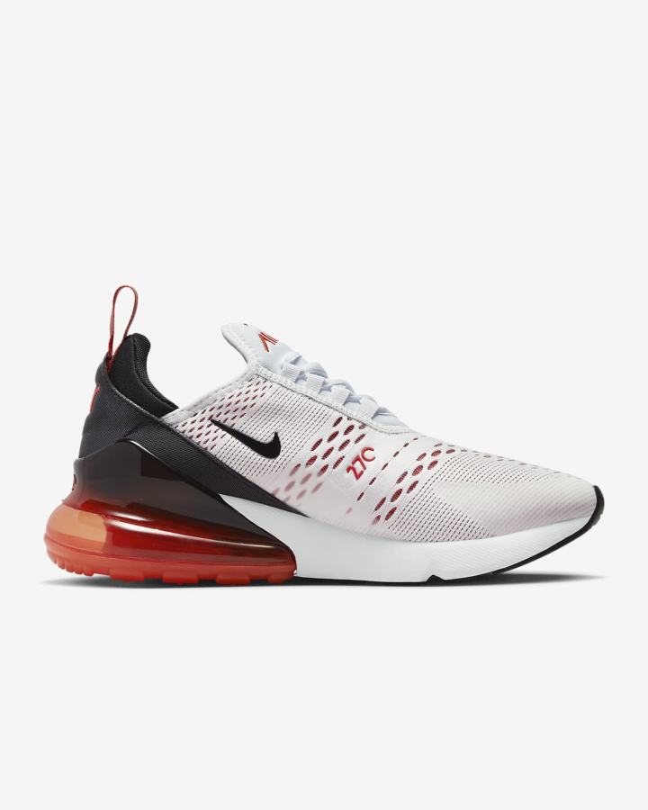 Zapatillas Nike Air Max 270 Mujer Blancas Naranjas Negras | UKRYT-9430