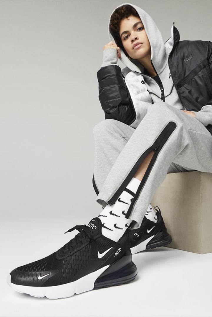 Zapatillas Nike Air Max 270 Mujer Negras | SMJGV-2713