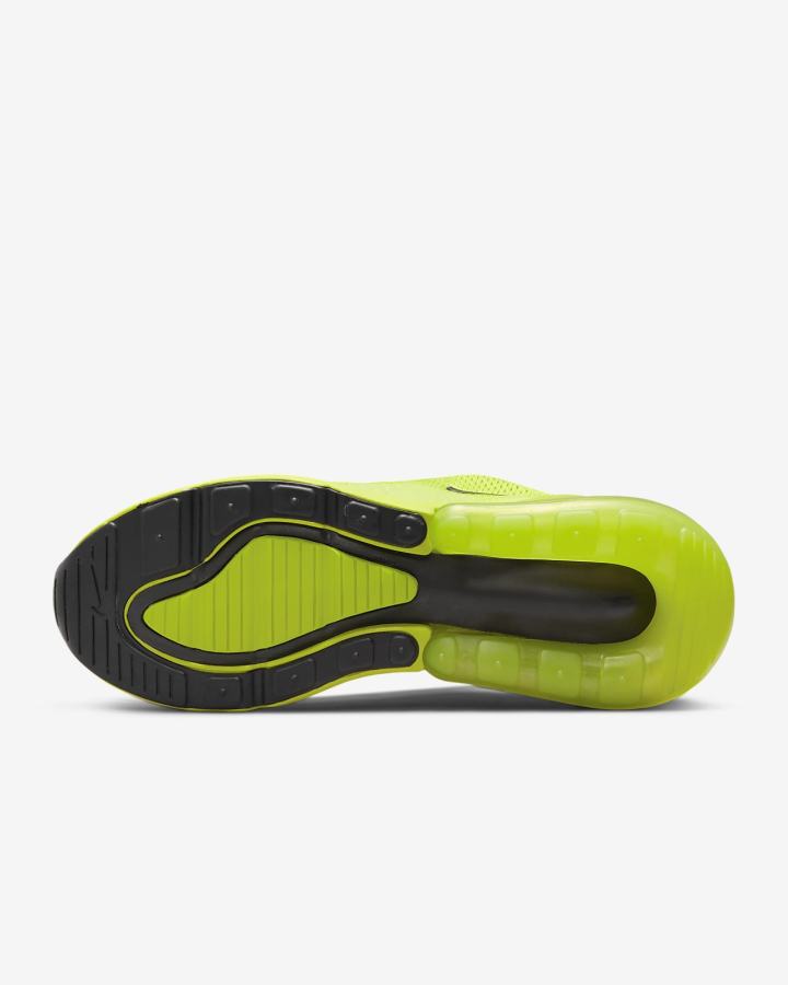 Zapatillas Nike Air Max 270 Mujer Verde Limón Claro Negras | SFBLI-3790