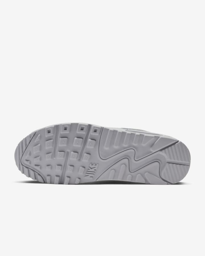 Zapatillas Nike Air Max 90 Hombre Gris Negras Blancas Negras | ICZNG-3502
