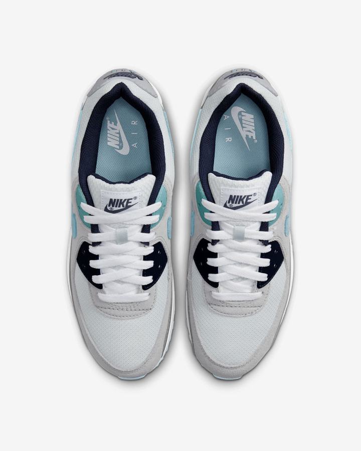 Zapatillas Nike Air Max 90 Hombre Plateadas Obsidian Gris Azules | KUBID-9304