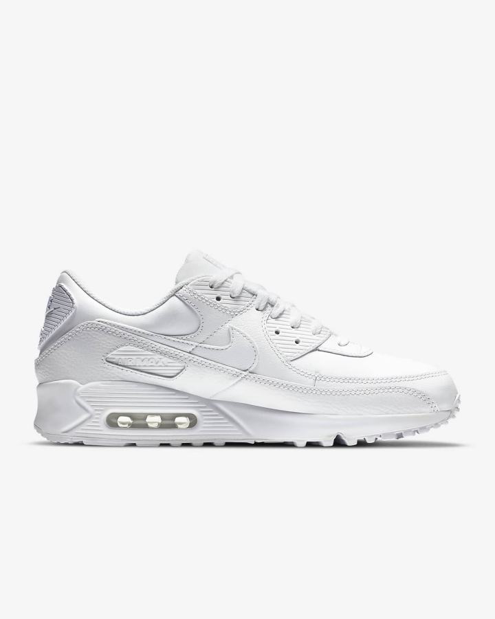 Zapatillas Nike Air Max 90 LTR Hombre Blancas | YWXLJ-6139