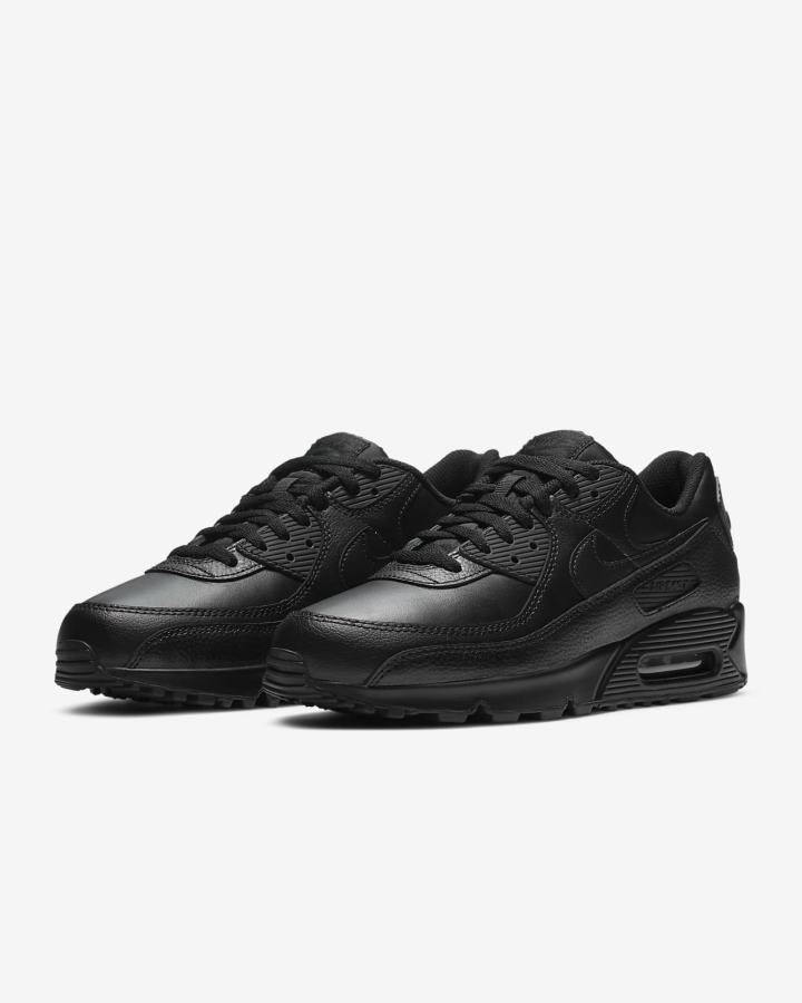 Zapatillas Nike Air Max 90 LTR Hombre Negras | NQBMD-0568
