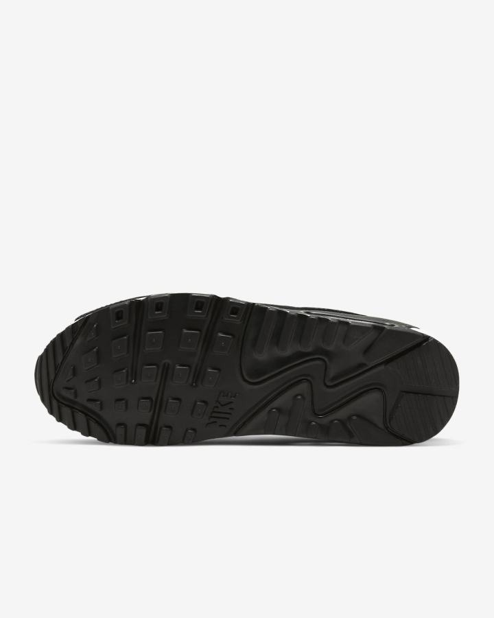 Zapatillas Nike Air Max 90 Mujer Negras Blancas | HLVQS-3072