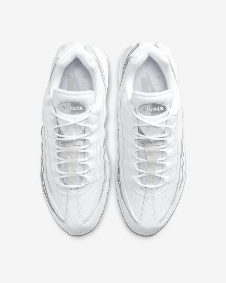 Zapatillas Nike Air Max 95 Essential Hombre Blancas Gris Blancas | IZPVA-2164