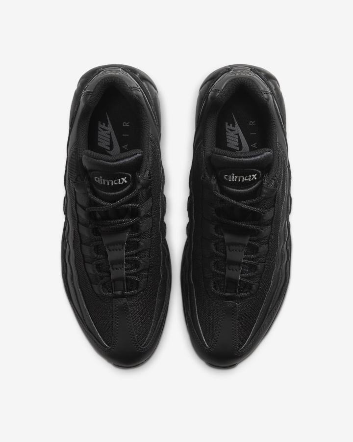 Zapatillas Nike Air Max 95 Essential Hombre Negras Gris Oscuro | JVCAQ-1672