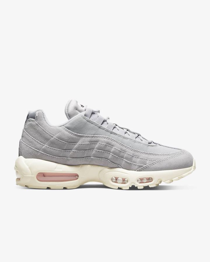 Zapatillas Nike Air Max 95 Hombre Gris Plateadas Rosas | YOLNP-8754
