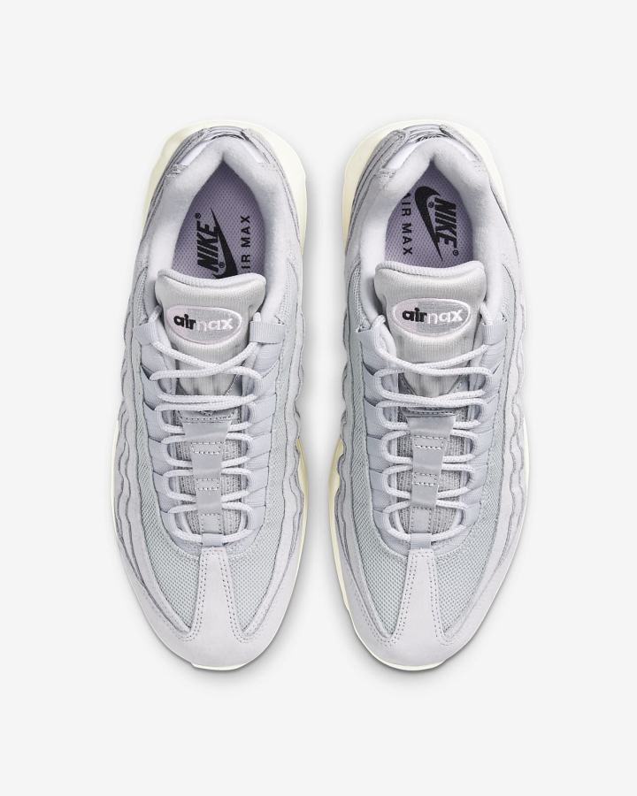 Zapatillas Nike Air Max 95 Hombre Gris Plateadas Rosas | YOLNP-8754
