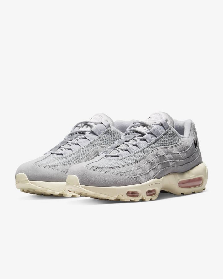 Zapatillas Nike Air Max 95 Hombre Gris Plateadas Rosas | YOLNP-8754