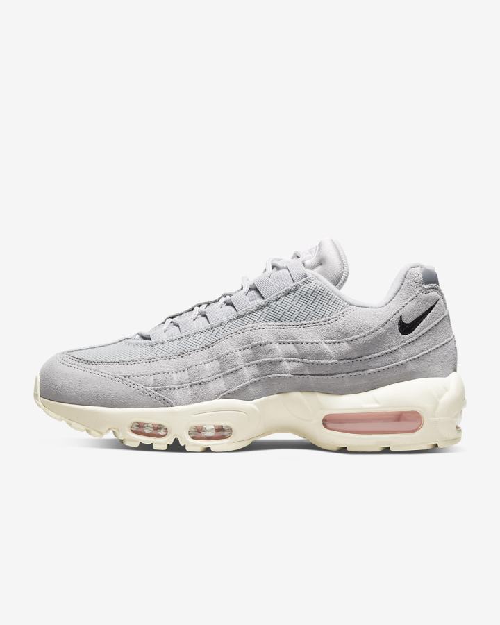 Zapatillas Nike Air Max 95 Hombre Gris Plateadas Rosas | YOLNP-8754