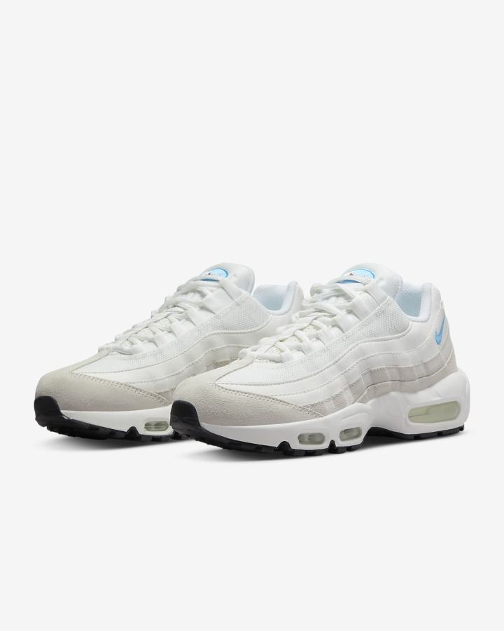 Zapatillas Nike Air Max 95 Mujer Blancas Naranjas Negras Azules | CIFJR-5206
