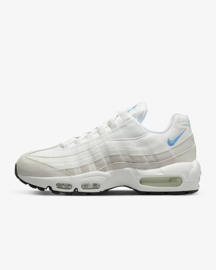 Zapatillas Nike Air Max 95 Mujer Blancas Naranjas Negras Azules | CIFJR-5206