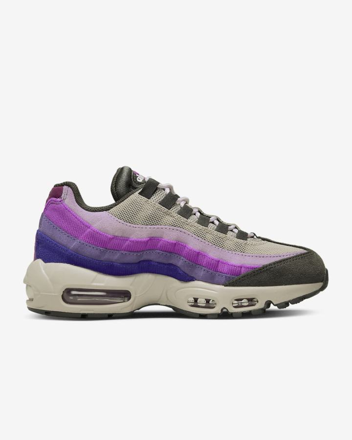 Zapatillas Nike Air Max 95 Mujer Gris Oscuro Kaki | UJDEZ-1034