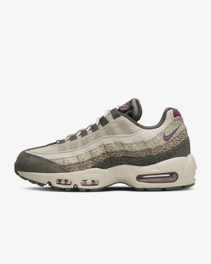 Zapatillas Nike Air Max 95 Mujer Gris Oscuro Kaki | UJDEZ-1034