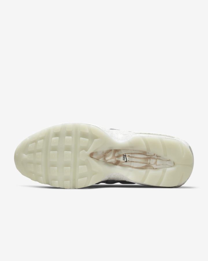 Zapatillas Nike Air Max 95 QS Hombre Blancas Gris Beige Claro | DFYHG-5681