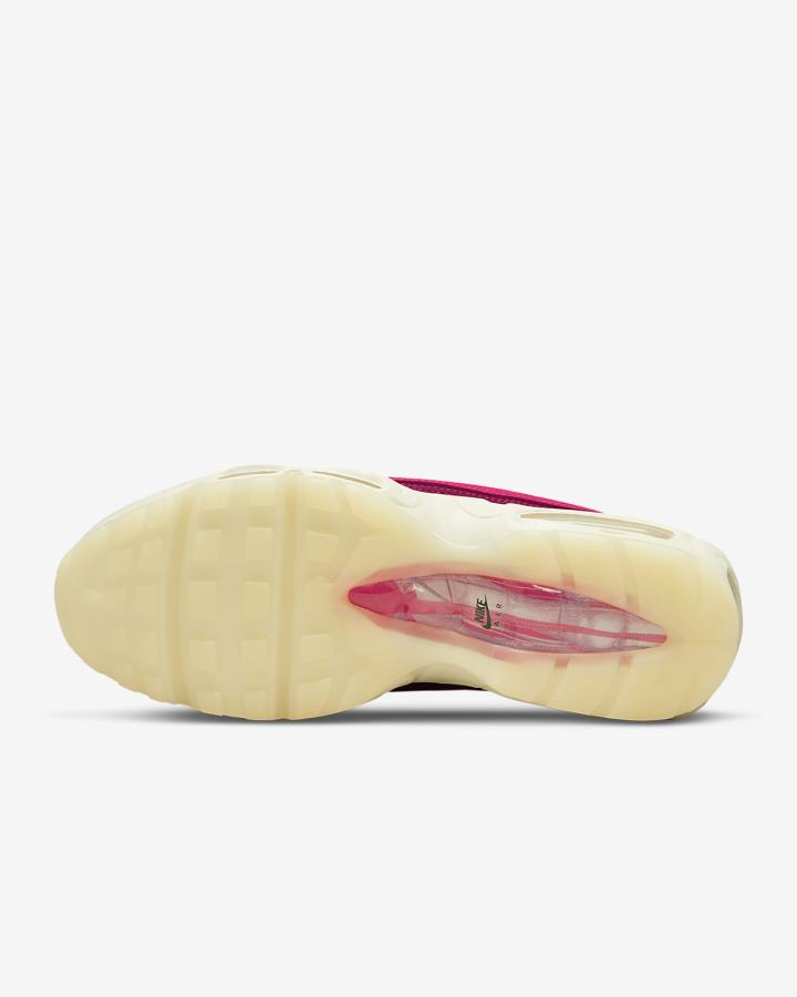 Zapatillas Nike Air Max 95 QS Hombre Rojas Coral Blancas | FAVYO-3754