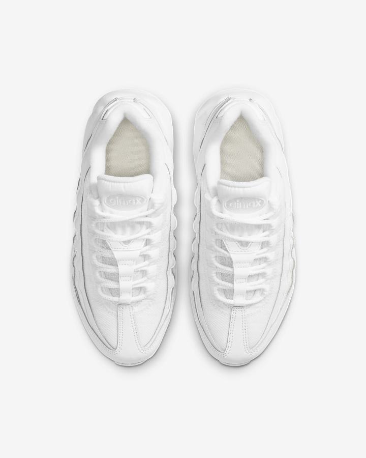 Zapatillas Nike Air Max 95 Recraft Kids Niña Blancas | EMUCH-8201