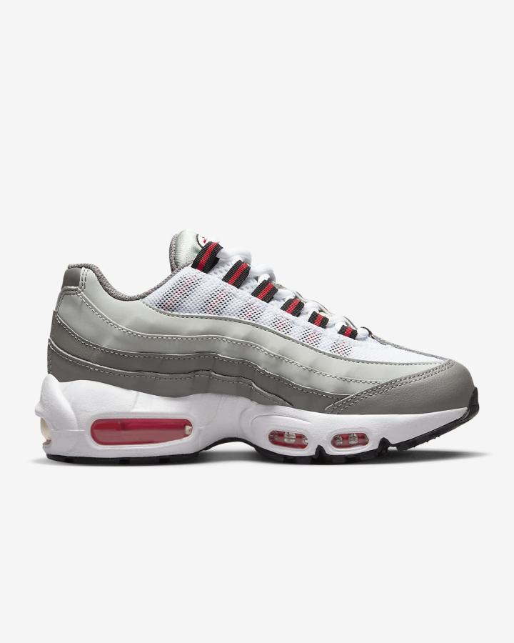 Zapatillas Nike Air Max 95 Recraft Kids Niña Plateadas Claro Azules Gris Blancas Negras | HPNFK-9406