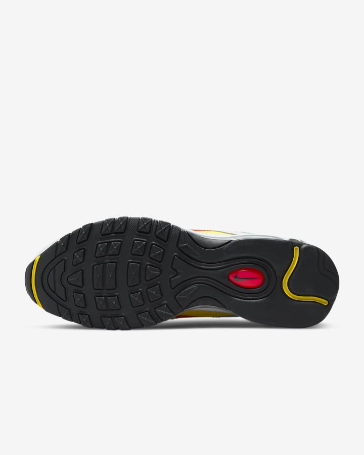 Zapatillas Nike Air Max '97 Hombre Blancas Azules Turquesa Rojas | FJZOQ-3675