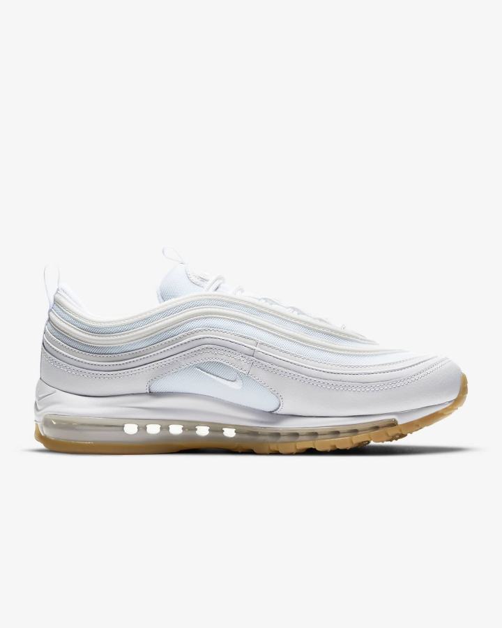 Zapatillas Nike Air Max 97 Hombre Blancas Marrones Claro Blancas | ITAZY-1894