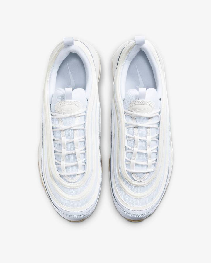 Zapatillas Nike Air Max 97 Hombre Blancas Marrones Claro Blancas | ITAZY-1894