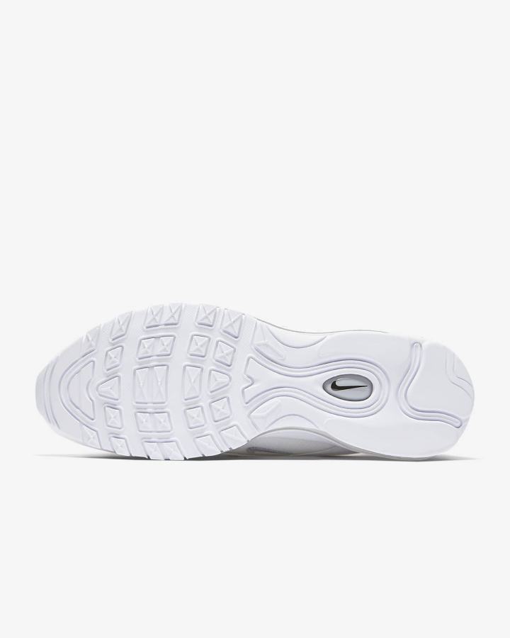 Zapatillas Nike Air Max 97 Hombre Blancas Negras Gris | KNFUV-6053