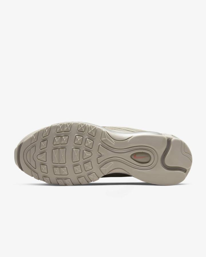 Zapatillas Nike Air Max 97 Hombre Creme Kaki Verde Oliva Gris Rojas | CMIZR-4083