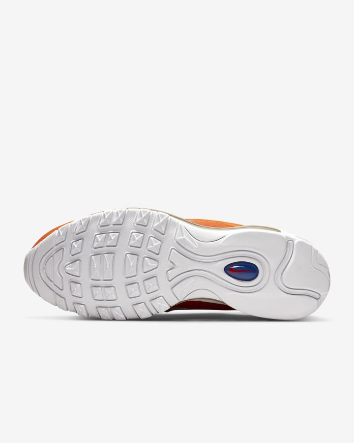 Zapatillas Nike Air Max 97 Hombre Naranjas Amarillo Oscuro Blancas | TSBGQ-7849