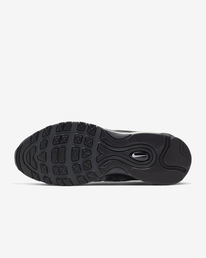 Zapatillas Nike Air Max 97 Hombre Negras Gris Oscuro Blancas | VYTMQ-6297