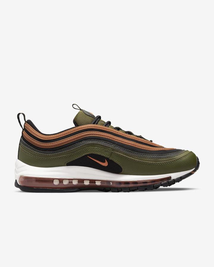 Zapatillas Nike Air Max 97 Hombre Verde Negras Verde Menta | PTLZA-0149