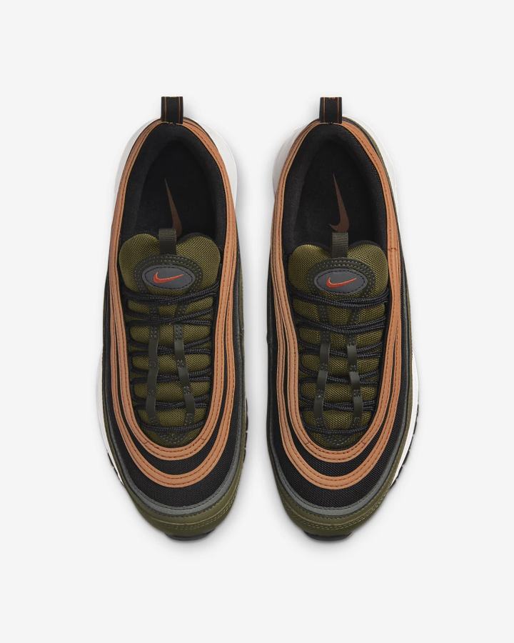 Zapatillas Nike Air Max 97 Hombre Verde Negras Verde Menta | PTLZA-0149