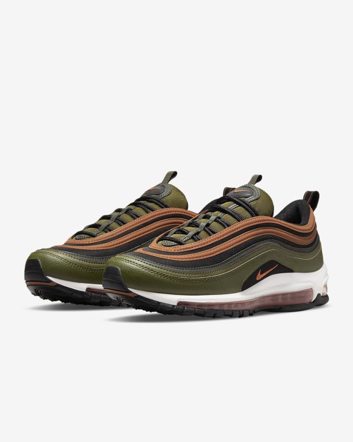 Zapatillas Nike Air Max 97 Hombre Verde Negras Verde Menta | PTLZA-0149
