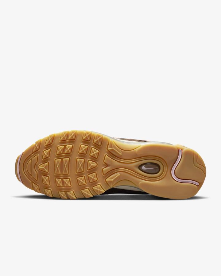 Zapatillas Nike Air Max 97 Premium Hombre Marrones Marrones Claro Rosas | OYZJA-5263