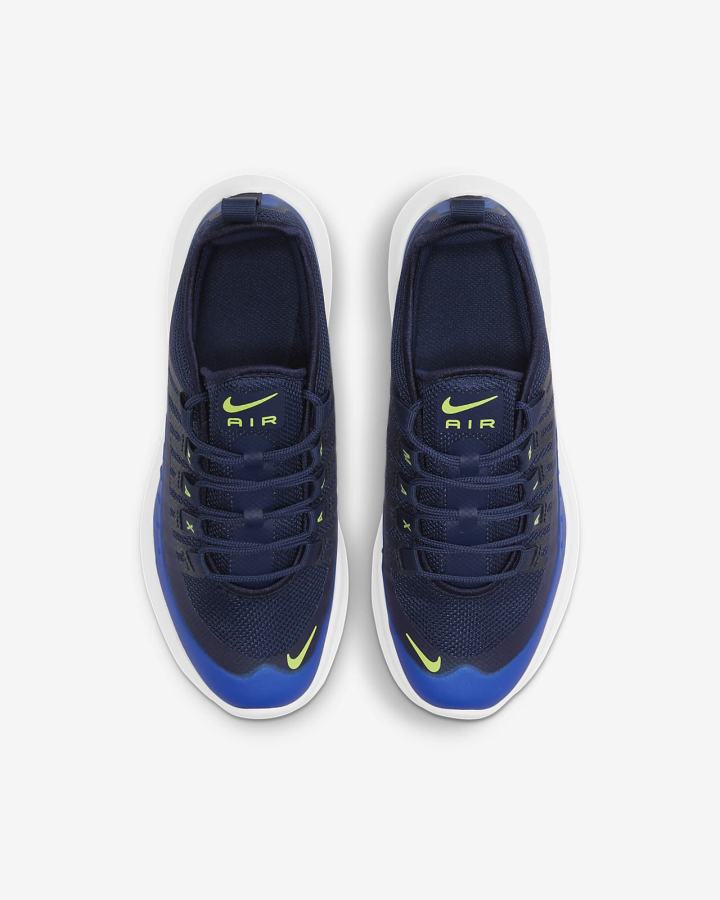 Zapatillas Nike Air Max Axis Kids Niño Azul Marino Azules | LXRID-5268