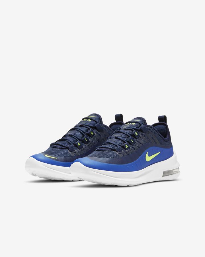 Zapatillas Nike Air Max Axis Kids Niño Azul Marino Azules | LXRID-5268