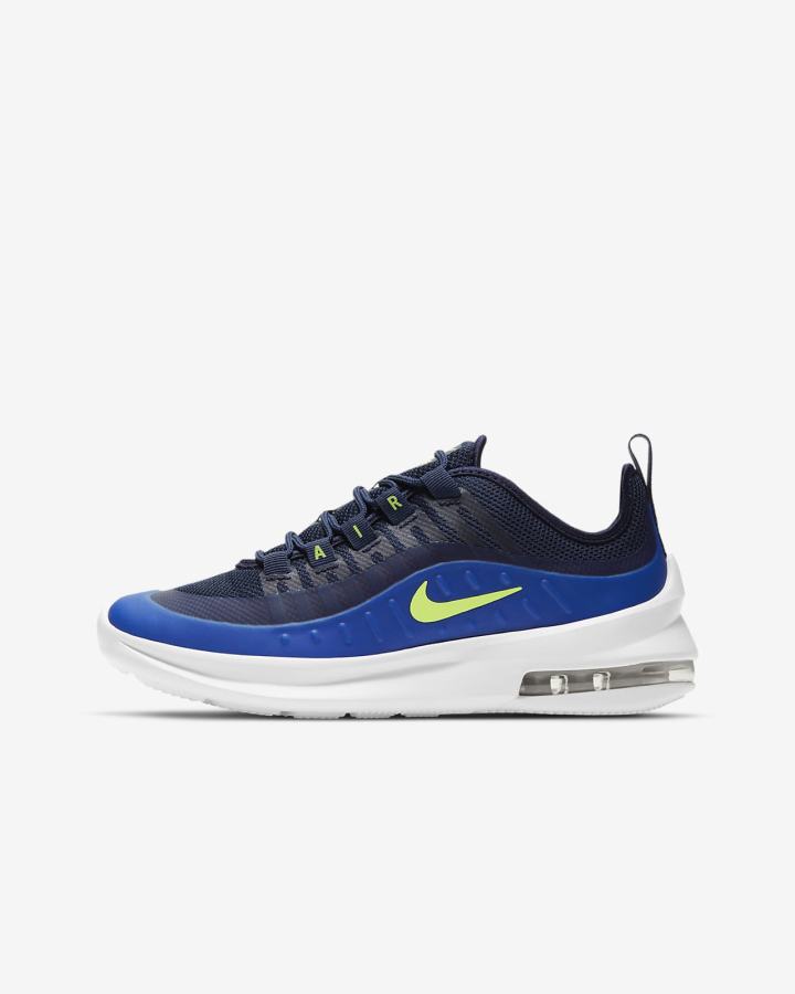Zapatillas Nike Air Max Axis Kids Niño Azul Marino Azules | LXRID-5268