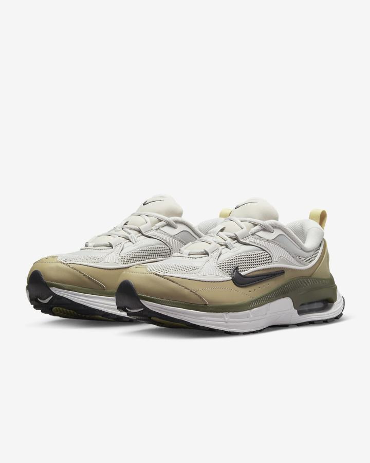 Zapatillas Nike Air Max Bliss Mujer Beige Claro Gris Oscuro | BAWTL-2493