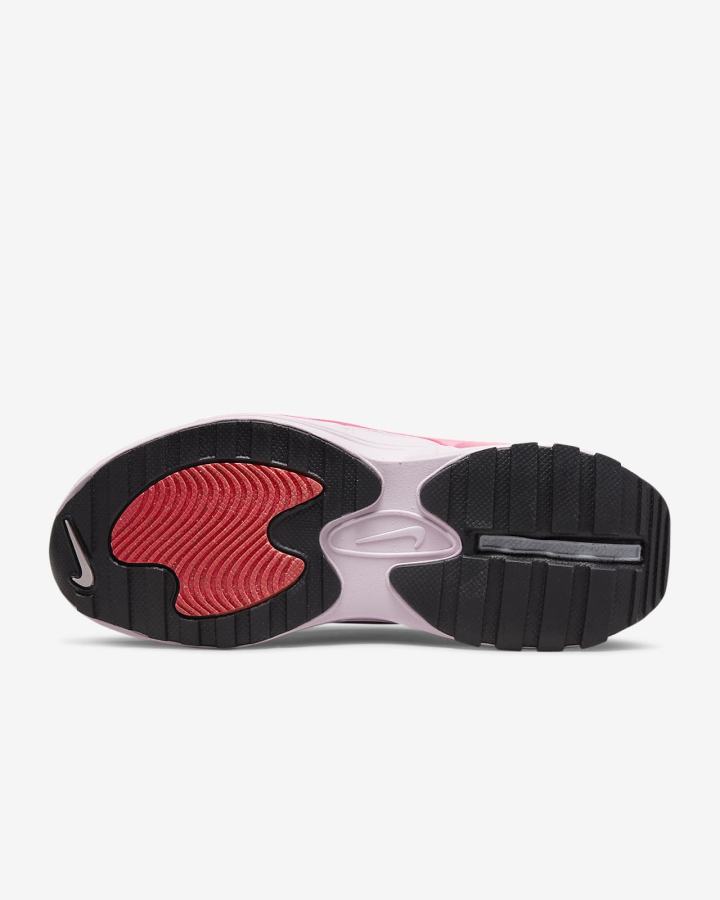 Zapatillas Nike Air Max Bliss Mujer Rosas Rojas Rosas Blancas | UGORH-9107