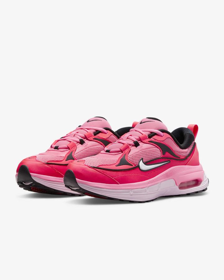 Zapatillas Nike Air Max Bliss Mujer Rosas Rojas Rosas Blancas | UGORH-9107