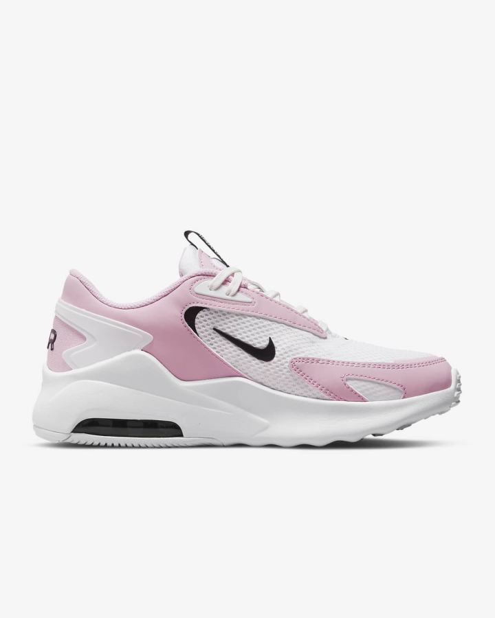 Zapatillas Nike Air Max Bolt Mujer Blancas Rosas Claro Negras | FYENM-6895