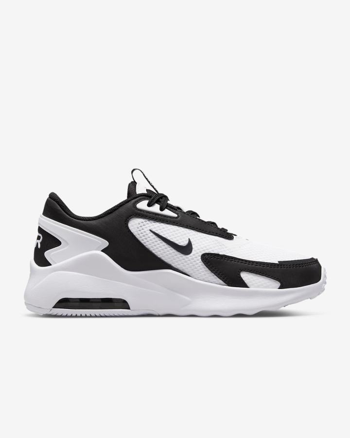 Zapatillas Nike Air Max Bolt Mujer Blancas Negras | HLPIS-9152