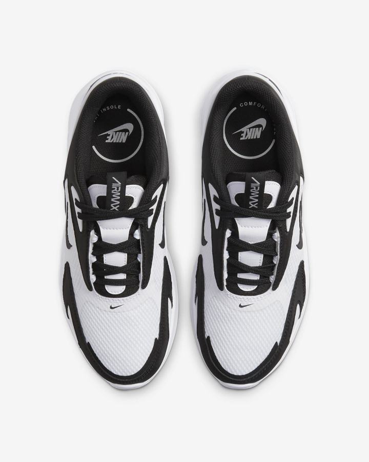 Zapatillas Nike Air Max Bolt Mujer Blancas Negras | HLPIS-9152