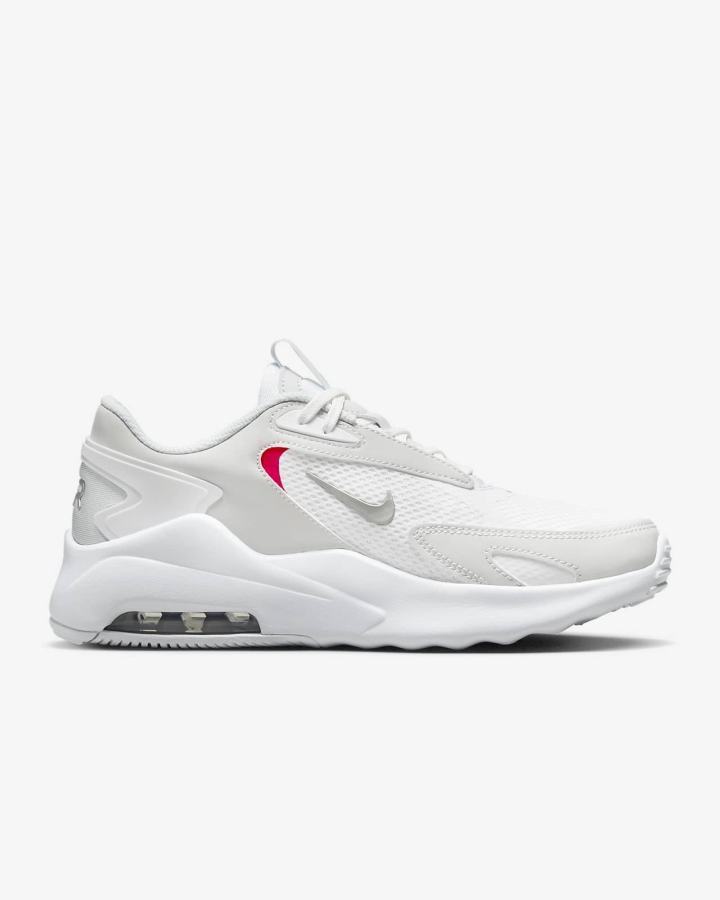 Zapatillas Nike Air Max Bolt Mujer Blancas Rojas Metal Plateadas | OFBCX-5126