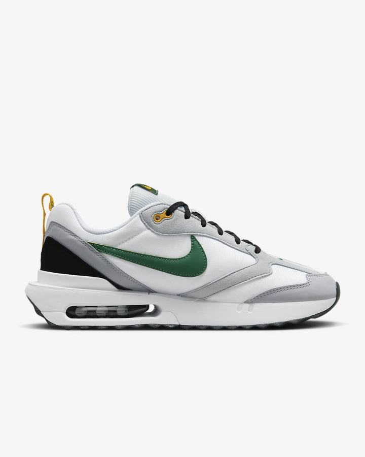 Zapatillas Nike Air Max Dawn Hombre Blancas Negras Doradas Verde | FJAOB-3284