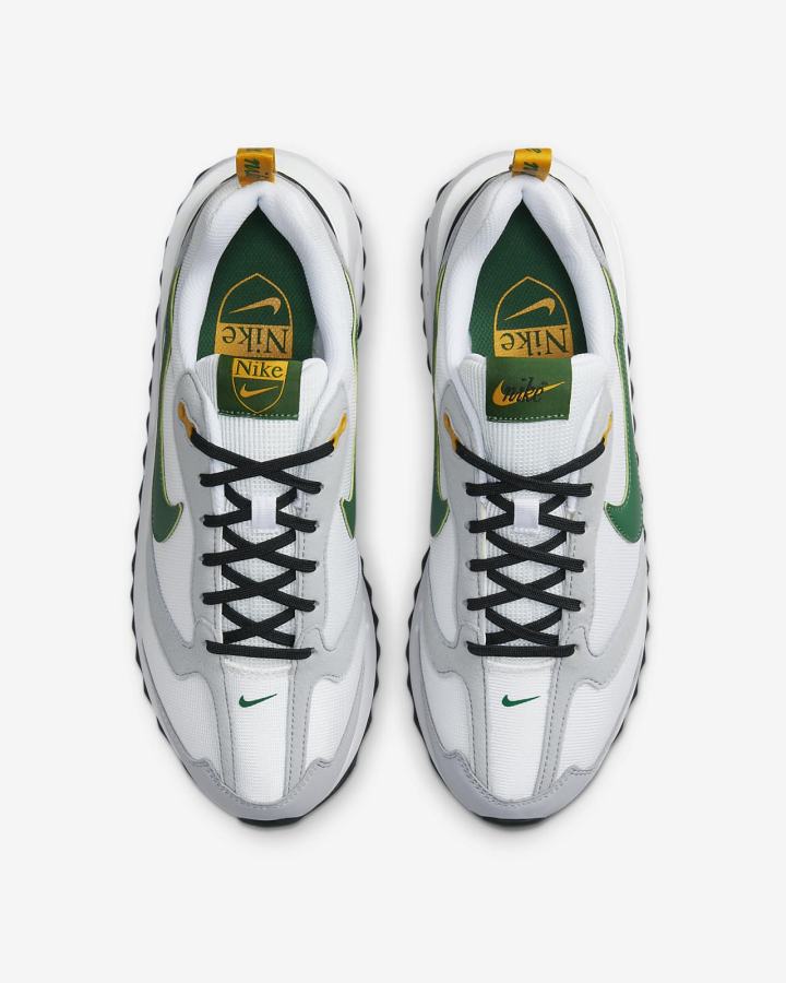 Zapatillas Nike Air Max Dawn Hombre Blancas Negras Doradas Verde | FJAOB-3284